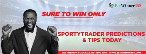 sportytrader football prediction|Iba pa.